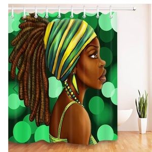 Jamaica Fever Standard shower curtain
